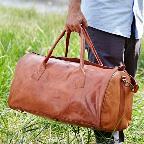 fake leather durable duffle bag|leather duffel travel bag.